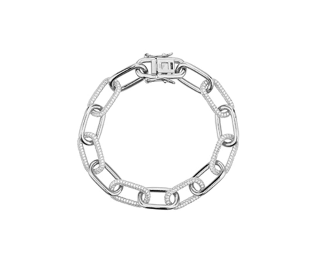 Nihama br ag925 edelstein weiß swarovski NB7417A4WHITE0