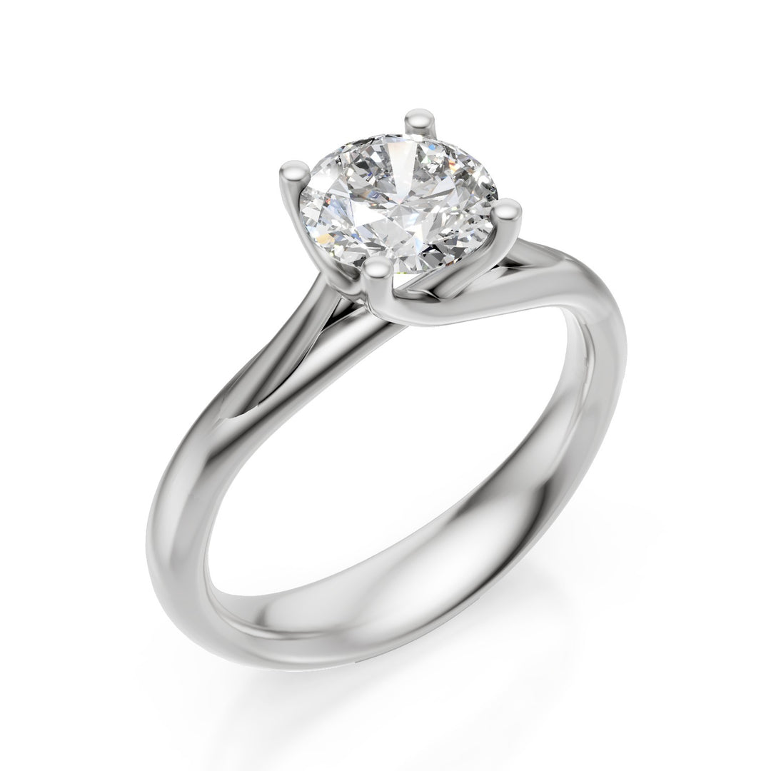 Anmutiger Solitärring der World Diamond Group ABTRESOL-23041110041