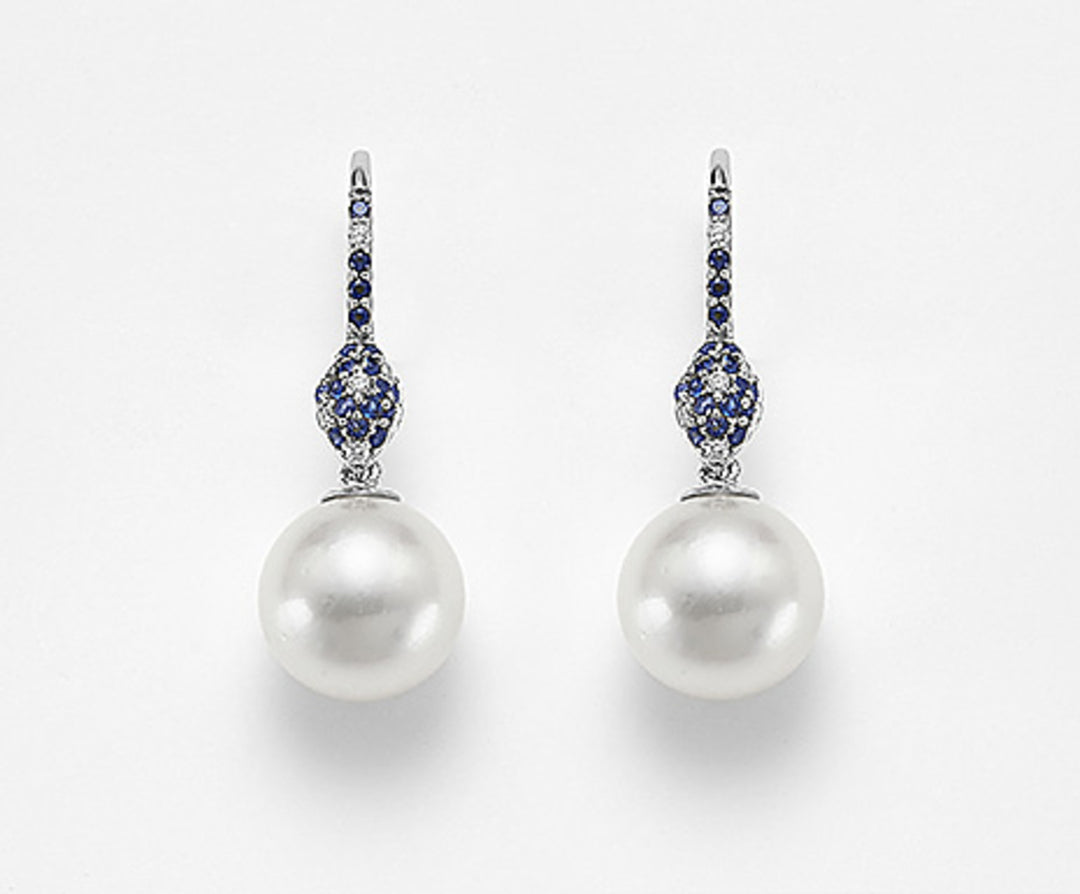 Mikiko oder 18 Karat SSPW 11/12 ct.0,10 Saphire ct.0,32 Iolithe ct.0,12 MO1430O4SABI110