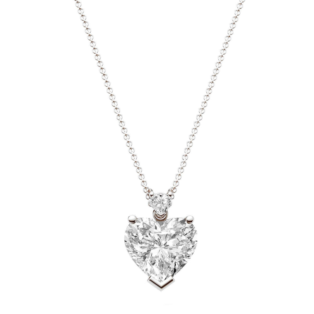 X-Diamond cl 18kt lab g.d. total ct. 4.05 cents. heart f vvs 2 tot. ct.4,20 XXDGPU059O4CUBI405