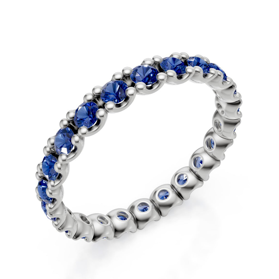 X-Diamond een 9kt saffier lab ct. 1,15 witgoud LXDAET010R4ZFR
