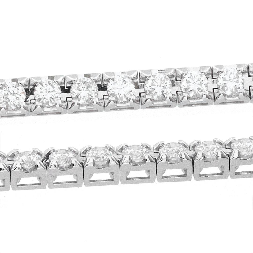 Golay vierkante tennisarmband 3,5 ct BTQ020350WDI-15356110088