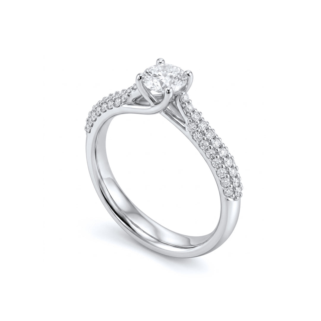 Golay solitaire ring jubileum grace cen.0,50 ABTRE864D050-26105110176