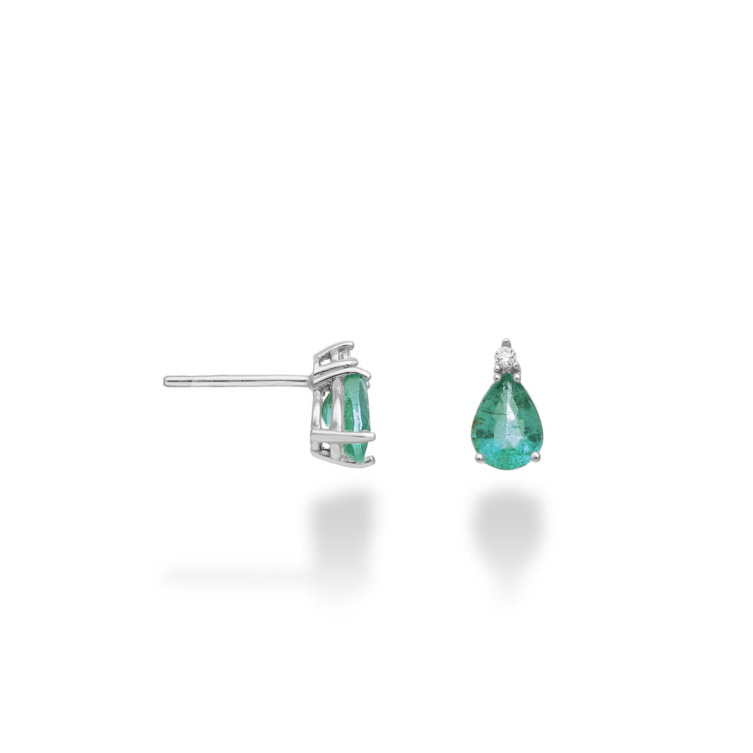 Mikiko oder 18k Smaragd n. 7x5 Tropfen und MO5169O4SMN090 Diamant