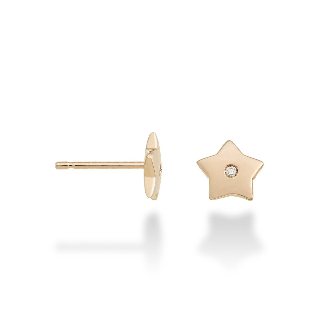 Nihama oder 18 Karat Stern 0,02 ct Roségold NO5108O3BR002