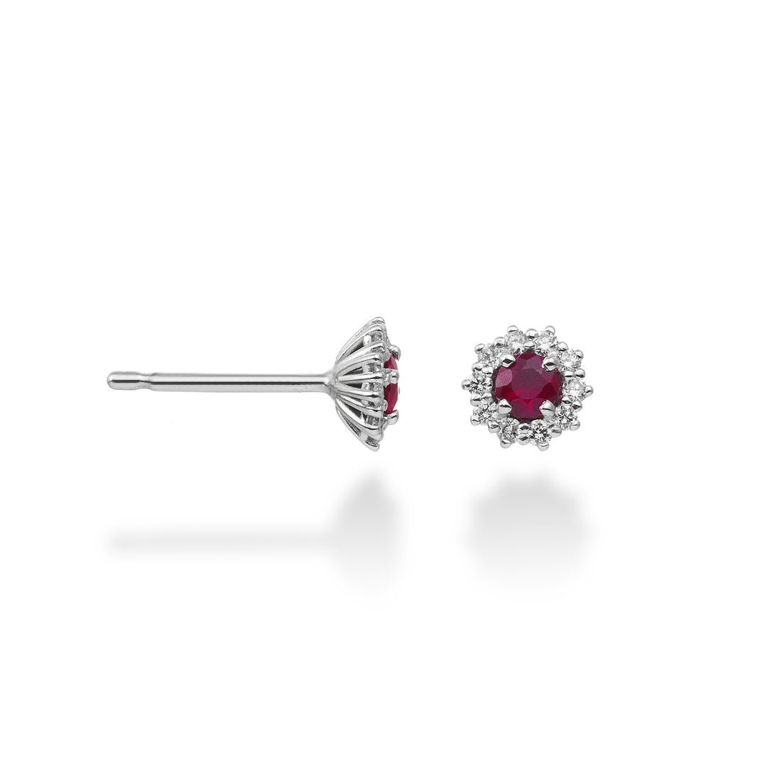 Mikiko oder 18k Rubin n. ct.0,24 Durchm. 0,14 ct Größe 2 MO5067O4RBN024