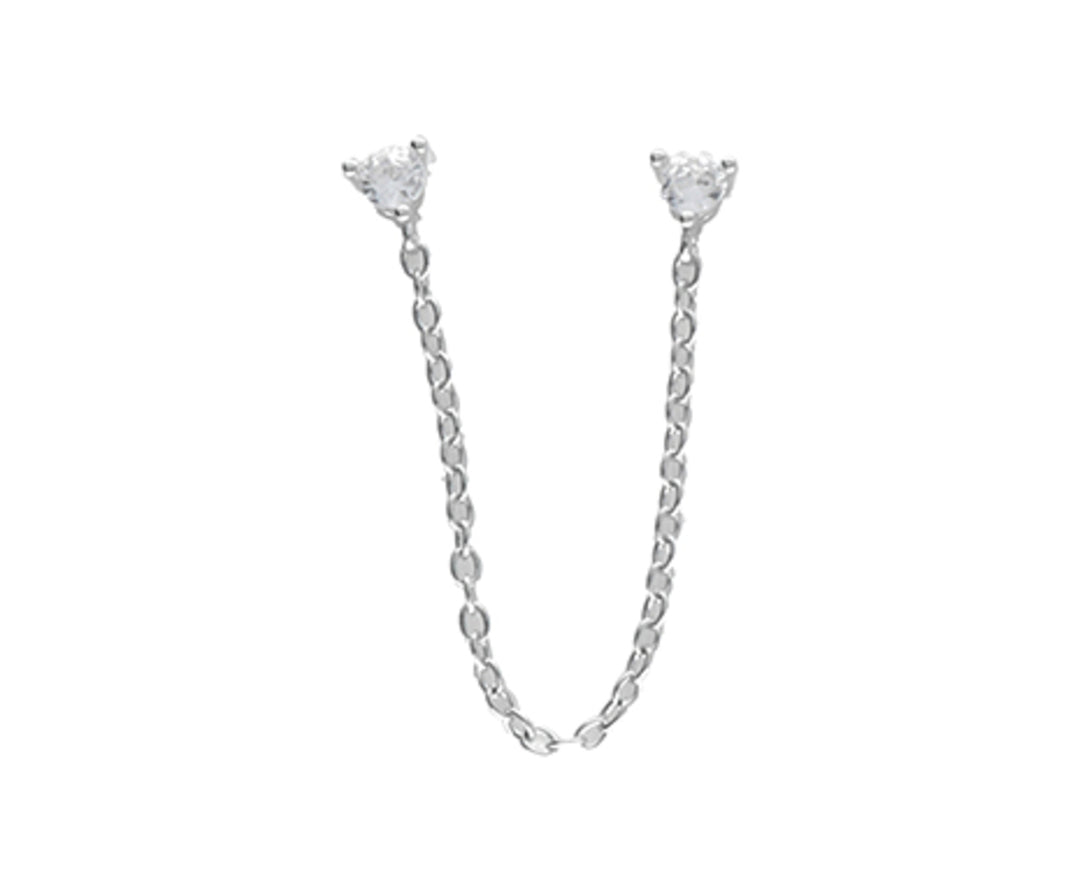 Mikiko mono or ag925 gem white swarovski MO7621A4BIANCO0