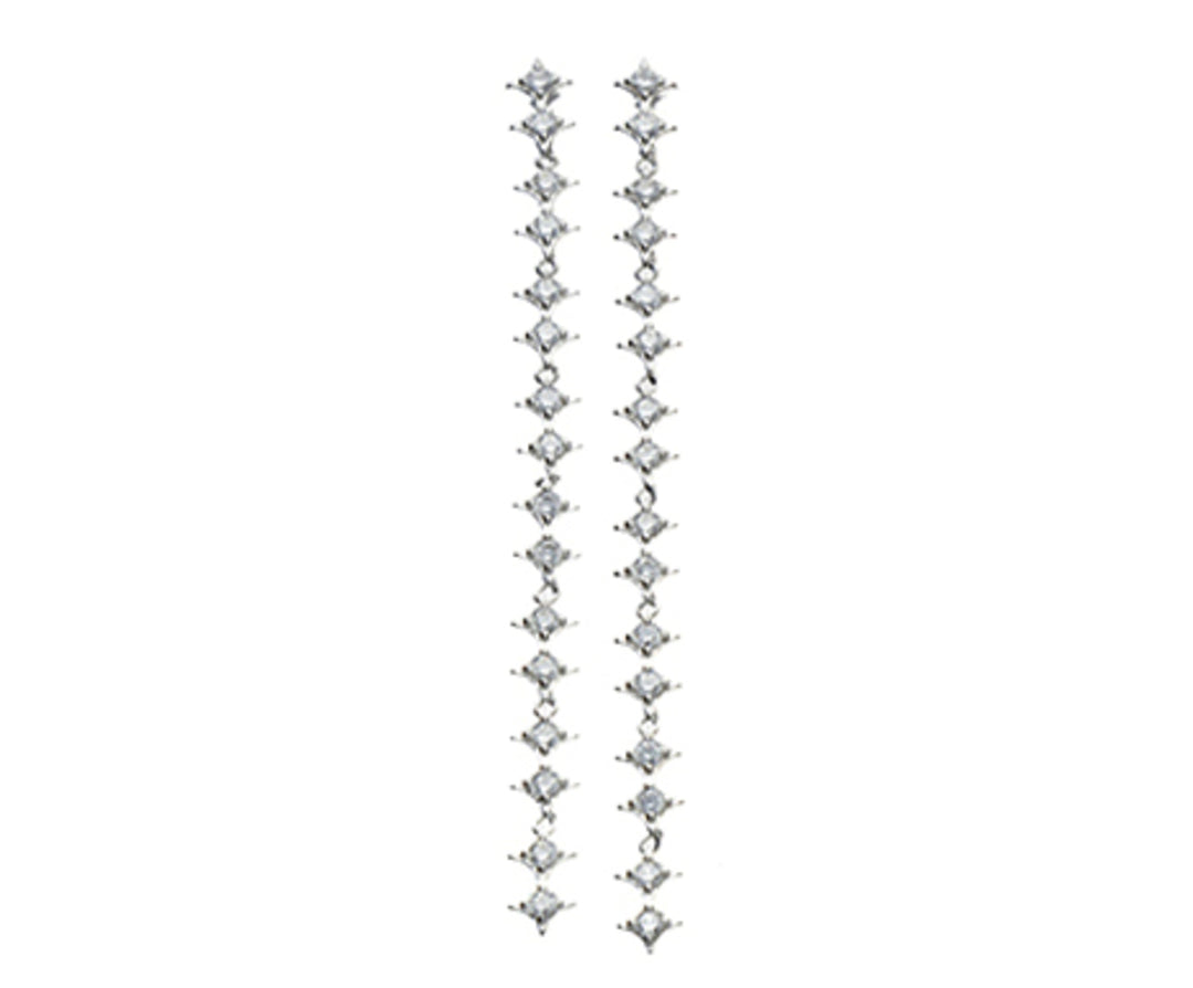 Nihama oder AG925 weiße Swarovski-Edelsteine NO7604A4WHITE0