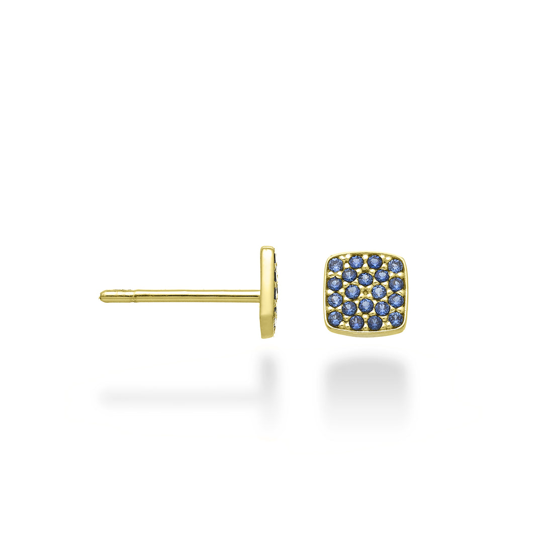Nihama oder 18 Karat quadratische Saphire 0,28 ct Gelbgold NO5146O1ZFR