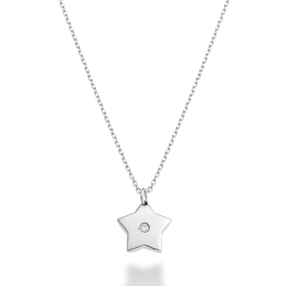 Mikiko cl 18k ster 0,01 ct witgoud MD5128O4BR001