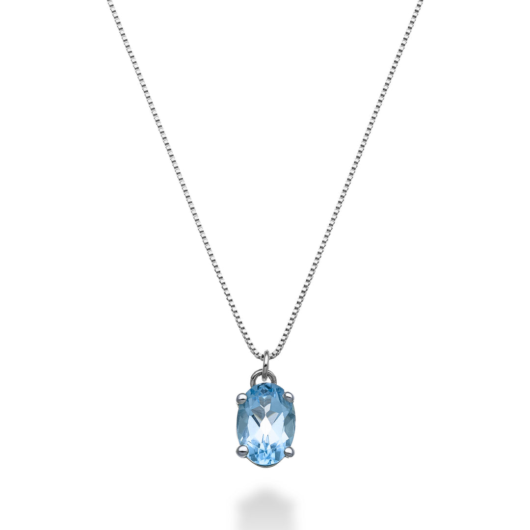 Mikiko cl 18k ovaler Schweizer Topas 7x5 ct.1,10 MD5141O4TPAZ