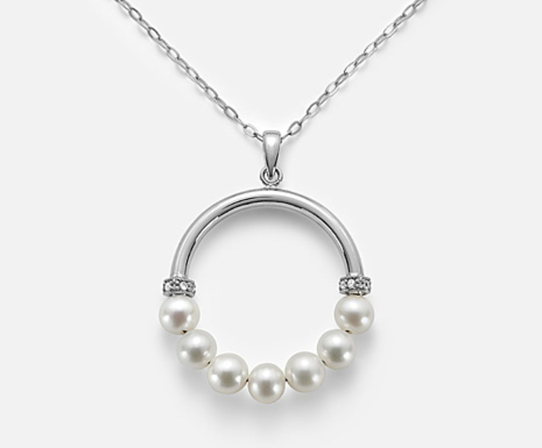 Nihama cl ag925 fw 7/7,5 gem swarovski cm.80 ND7529A4FCBI070
