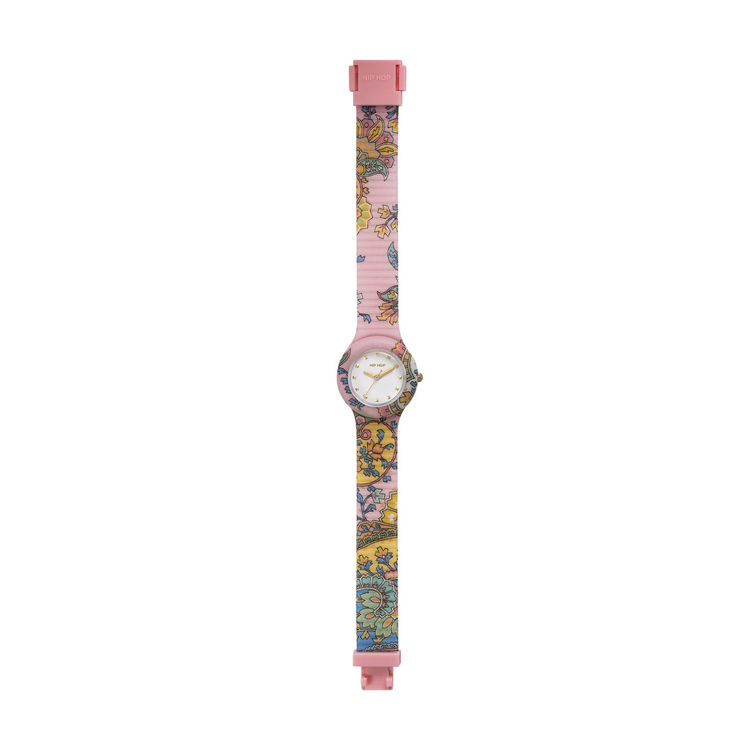 Hip Hop horloge Pink Paisley collectie 32mm HWU1310