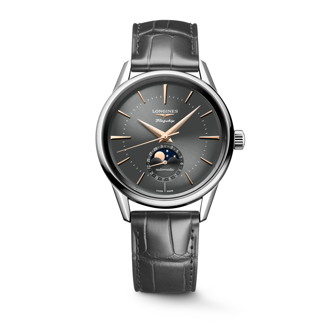 LONGINES – VLAGGENSCHIP ERFGOED MAANFASE – L4.815.4.52.2
