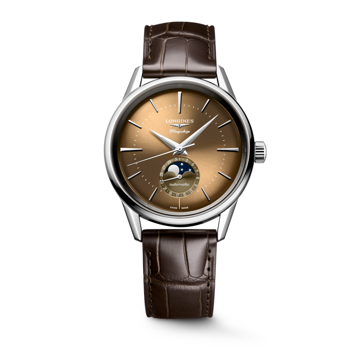 LONGINES – FLAGSHIP HERITAGE MOONPHASE – L4.815.4.62.2