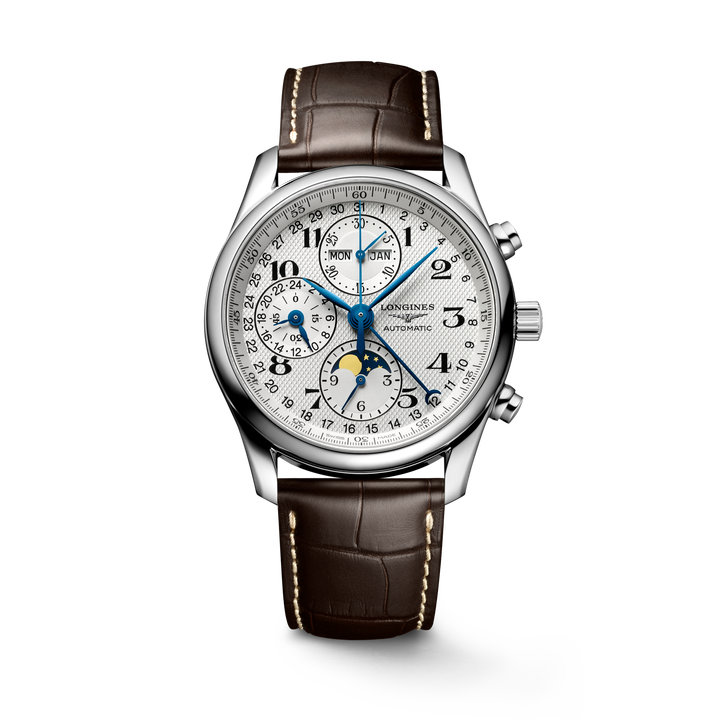 LONGINES – DE LONGINES MASTER COLLECTIE CHRONO MOONPHASE – L2.673.4.78.3