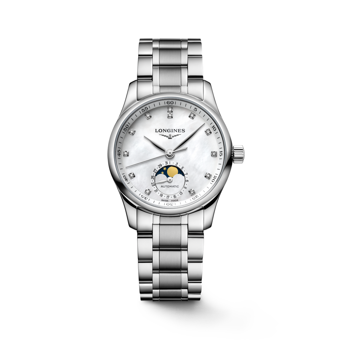 LONGINES – DE LONGINES MASTER COLLECTIE MOONPHASE – L2.409.4.87.6