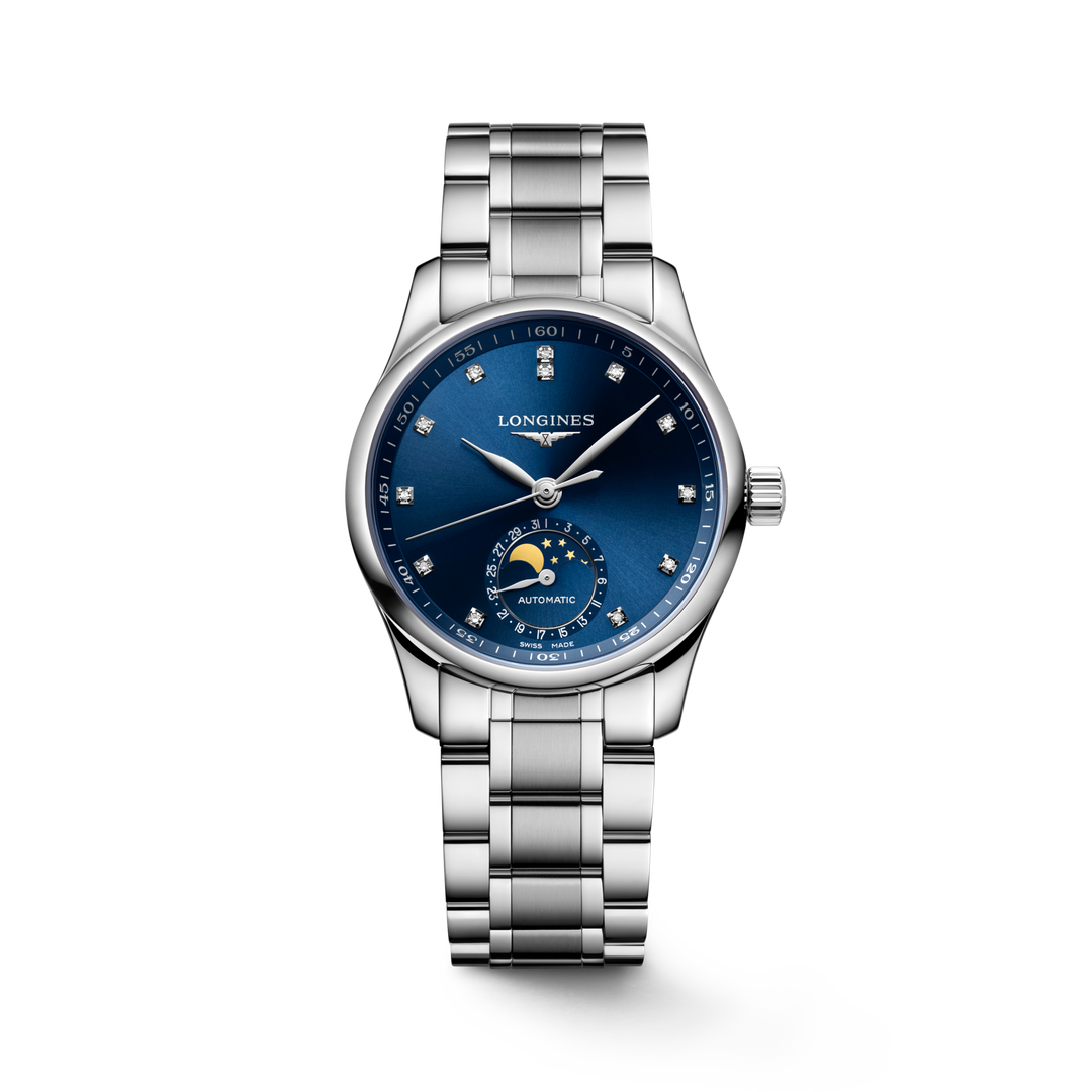LONGINES – DE LONGINES MASTER COLLECTIE MOONPHASE – L2.409.4.97.6