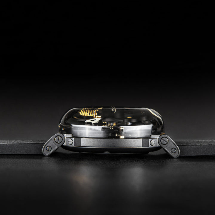 U-BOAT horloge U-65 SS WIT 44 mm geskeletteerd kwartsstaal 3354