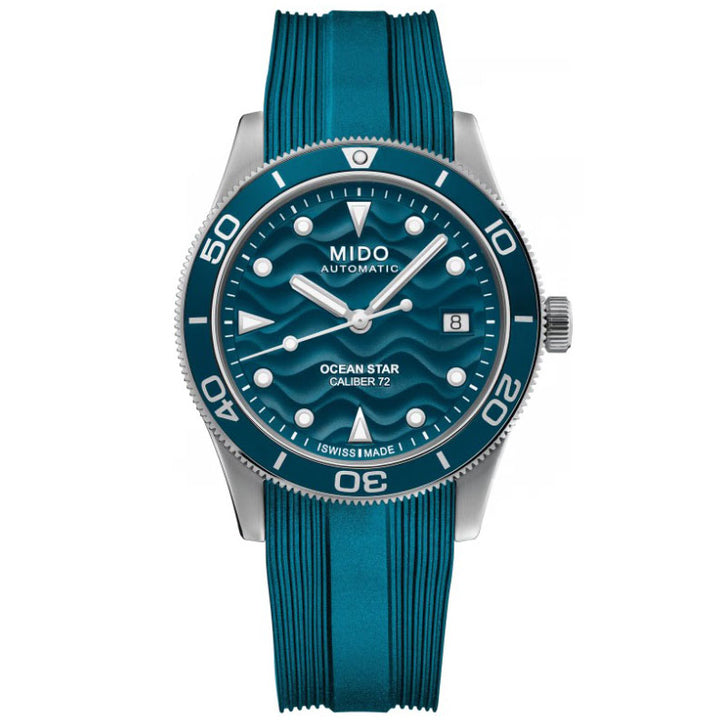 Mido horloge Ocean Star Special Edition 39mm blauw automatisch staal M026.907.11.041.01