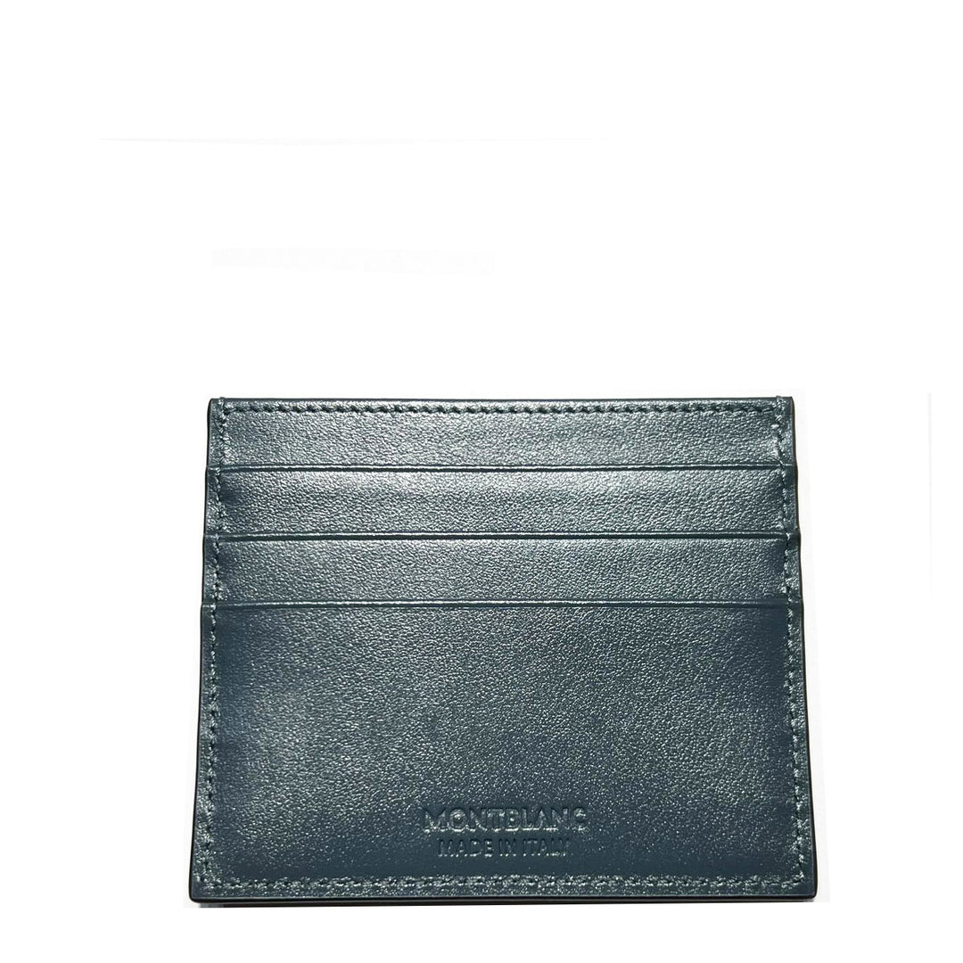 Montblanc 5cc Kreditkartenetui Meisterstück Samtblau 220448
