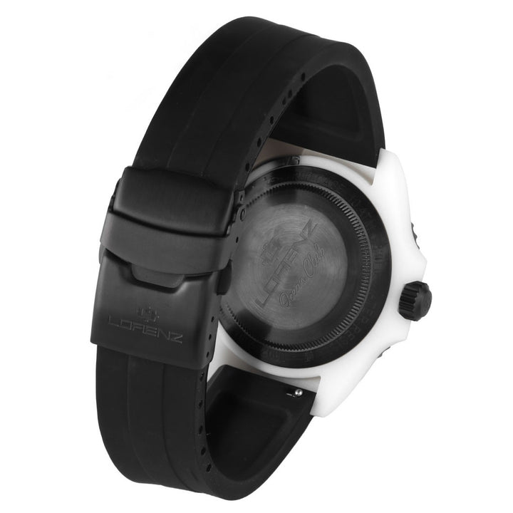 Lorenz Ocean Club White Shark 40mm black quartz watch 030268FF
