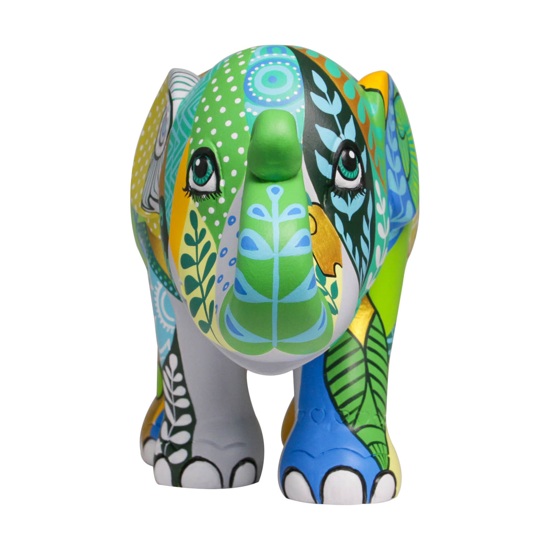 Elephant Parade olifant Happy Sarawak 15cm Limited Edition Wanchalerm Mueanpang Hong Kong 2014 SKU Happy Sarawak 15