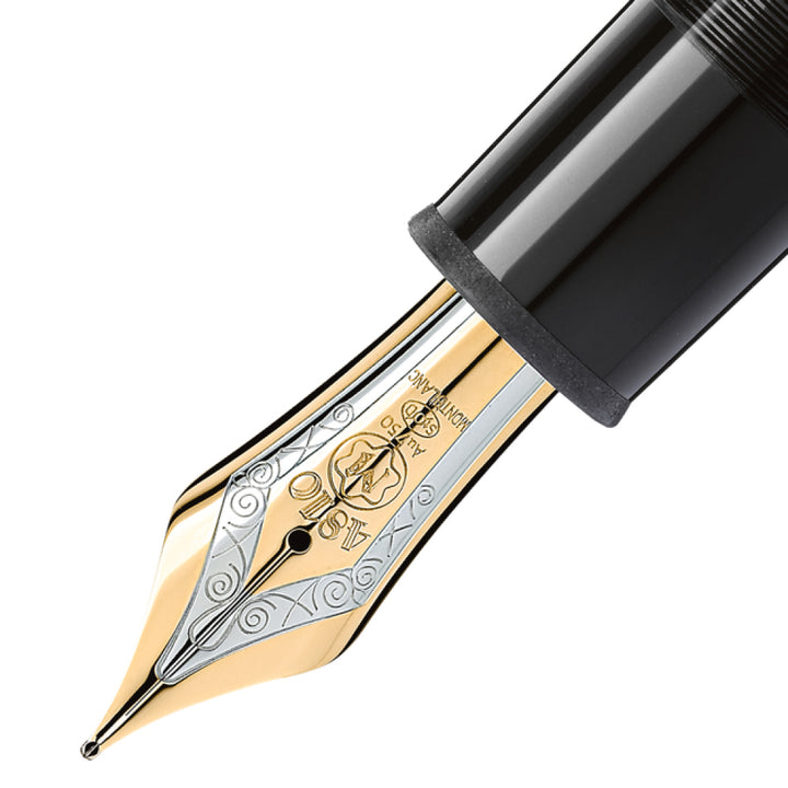 Montblanc Füllfederhalter Meisterstück 149, Spitze mit Goldfinish, M 115384, neue Referenz 132113