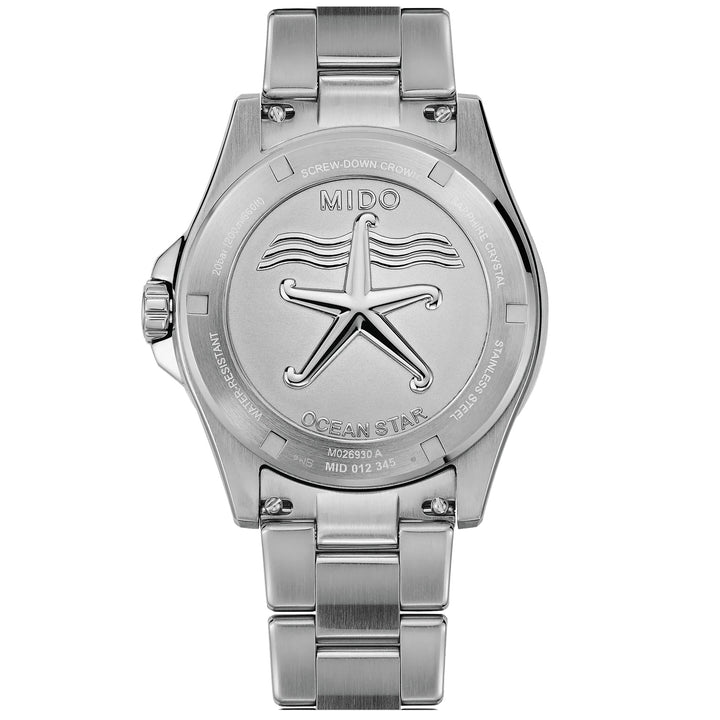 Mido horloge Ocean Star 200 41mm blauw automatisch staal M026.930.11.041.00