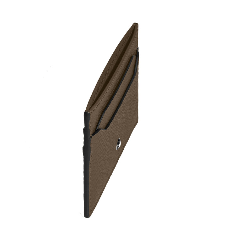 Montblanc card holder 5 compartments chestnut brown 220218