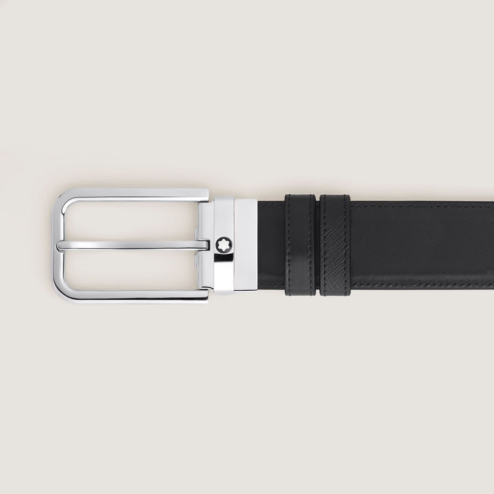 Montblanc reversible belt 35 mm Sartorial leather rectangular buckle 223411