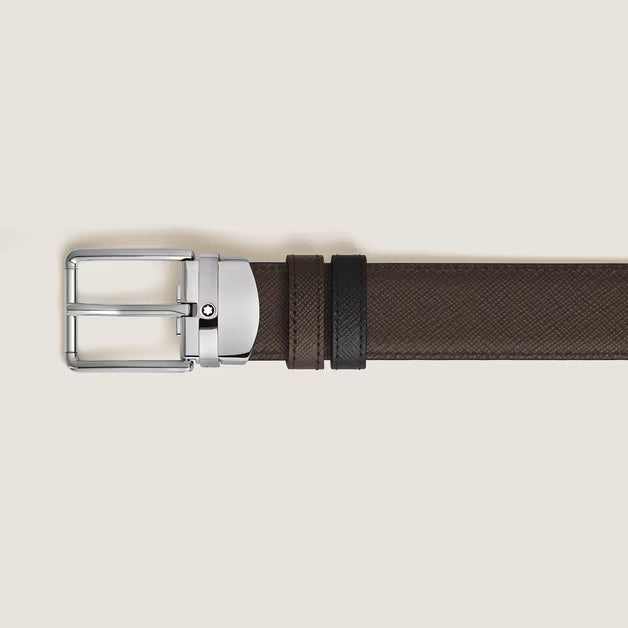 Montblanc reversible belt 30 mm Everyday Sartorial leather black/brown 222359