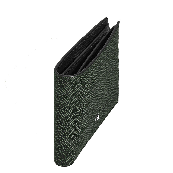 Montblanc wallet 6 compartments sartorial tweed khaki 220385