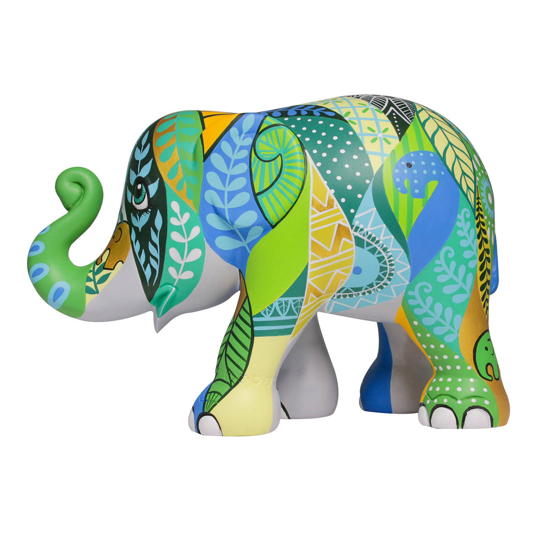 Elephant Parade olifant Happy Sarawak 15cm Limited Edition Wanchalerm Mueanpang Hong Kong 2014 SKU Happy Sarawak 15