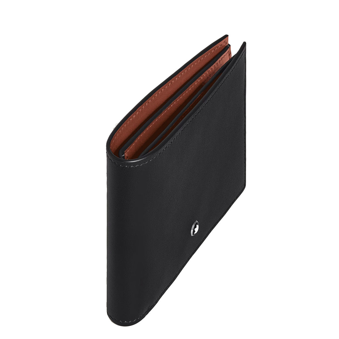 Montblanc portemonnee 6 vakken leer Meisterstück 223135