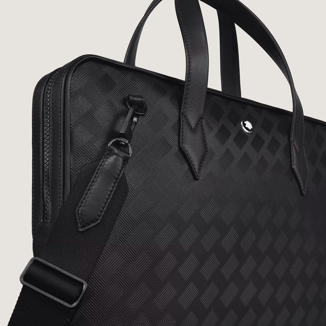Montblanc dunne documenthouder Soft Extreme leer zwart 223189