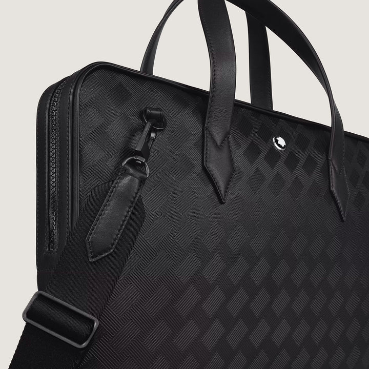 Montblanc dunne documenthouder Soft Extreme leer zwart 223189