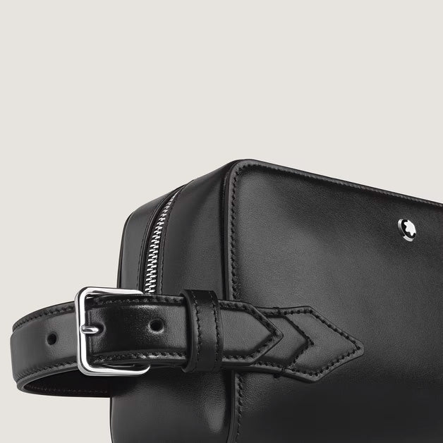 Montblanc Meisterstück Leder-Kulturbeutel schwarz 220408