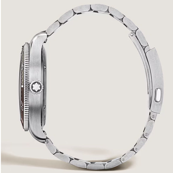 Montblanc watch Iced Sea Automatic Date 0 Oxygen Limited Edition 700 pieces 41mm beige automatic steel 137211