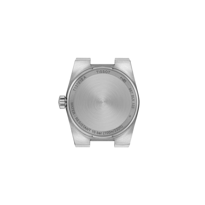 Tissot-Uhr PRX 25 mm Perlmutt-Quarzstahl T137.010.11.111.00