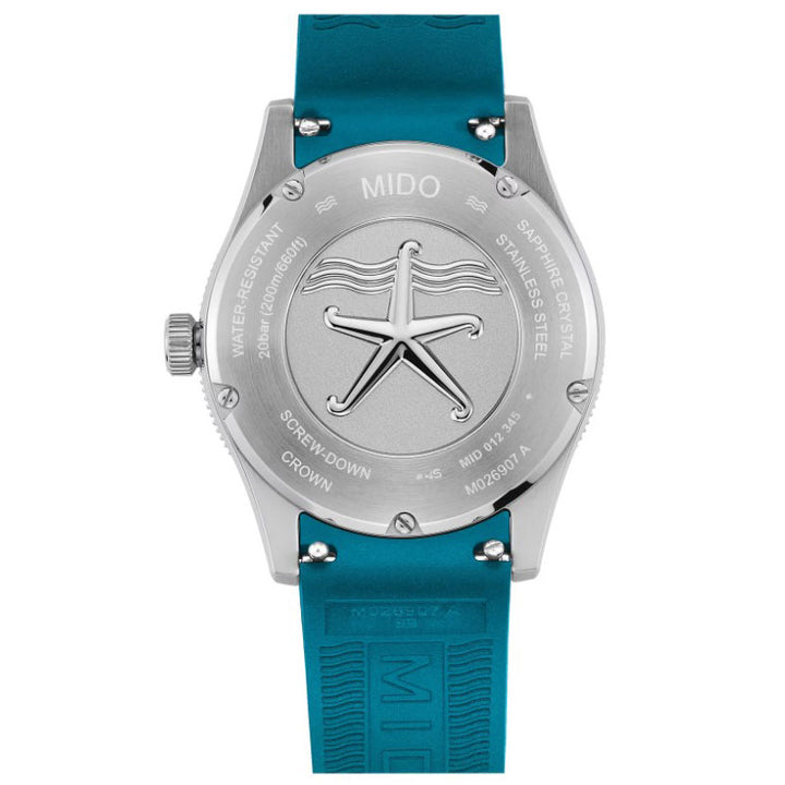 Mido horloge Ocean Star Special Edition 39mm blauw automatisch staal M026.907.11.041.01