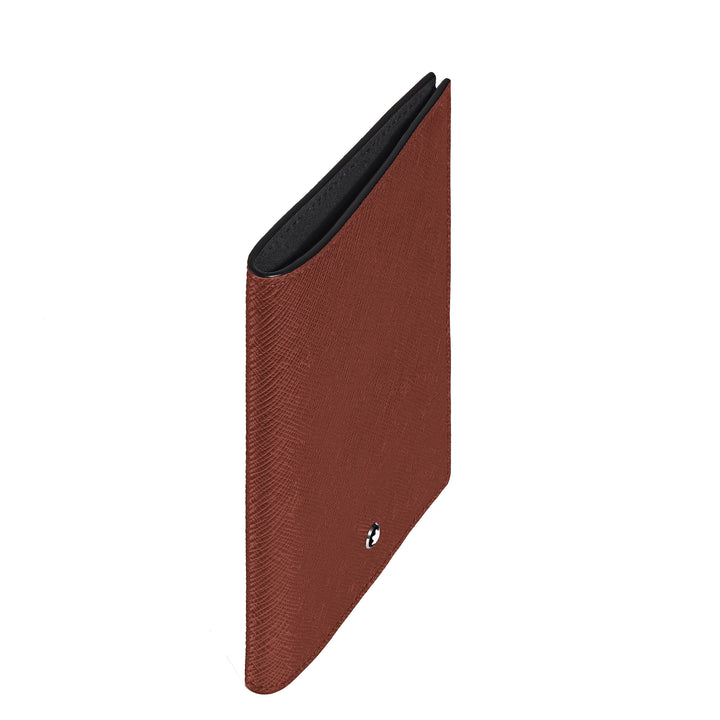Montblanc Sartorial lederen paspoorthouder rood eiken 223061