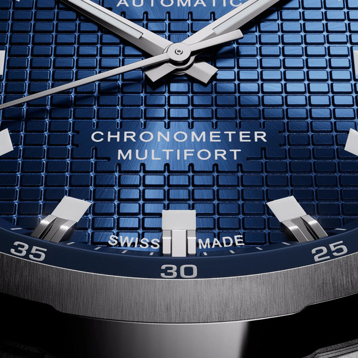 Mido watch Multifort TV Big Date Chronometer 40mm blue automatic steel M049.567.11.041.00