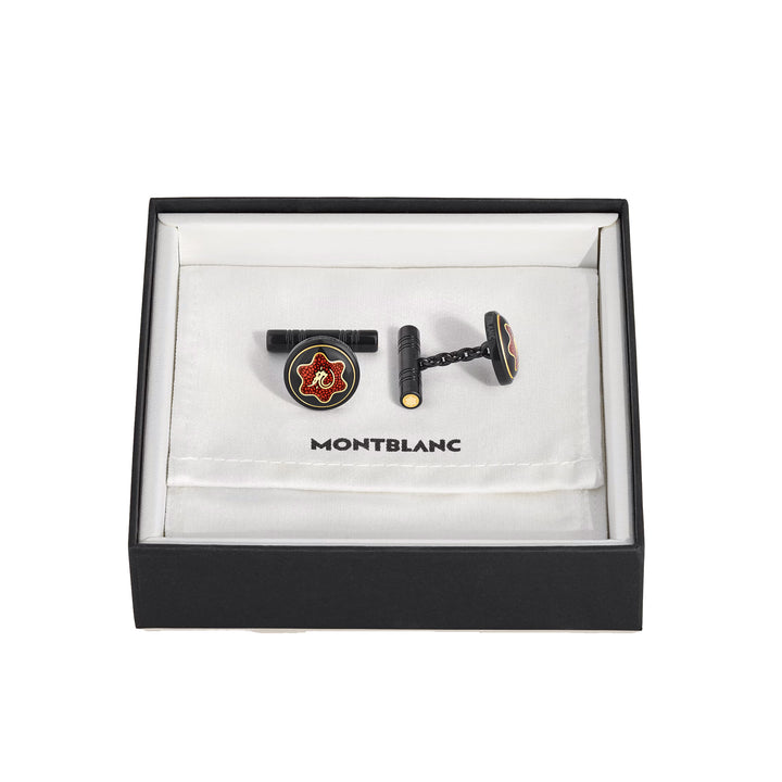 Montblanc manchetknopen Great Characters Homage to Bruce Lee 135971