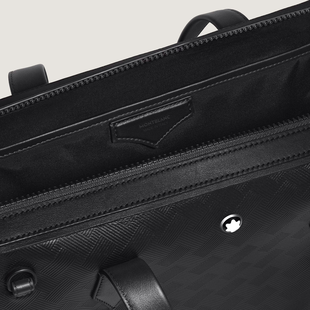 Montblanc dunne documenthouder Soft Extreme leer zwart 223189