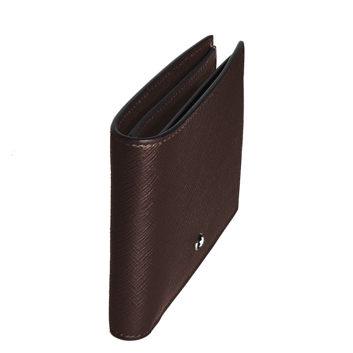 Montblanc 6cc wallet in ebony Sartorial leather 222995