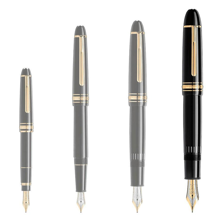 Montblanc Füllfederhalter Meisterstück 149, Spitze mit Goldfinish, M 115384, neue Referenz 132113