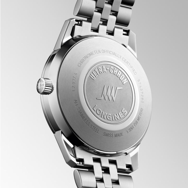 Longines watch Ultra-Chron Classic 37mm silver automatic steel L2.537.4.72.6