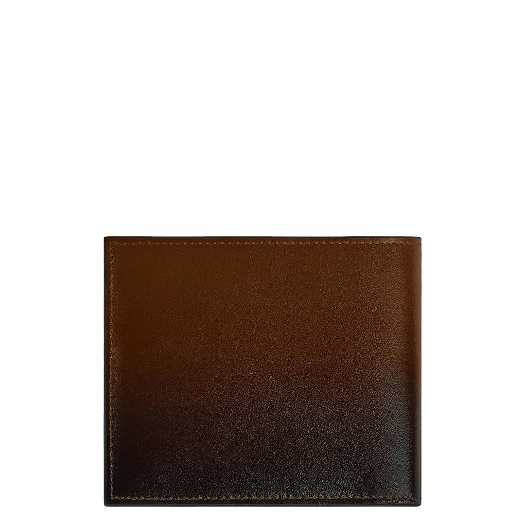 Montblanc wallet 8 compartments Meisterstück shaded brown 220317