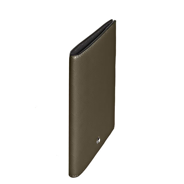 Montblanc Extreme kaki leren paspoorthouder 221430
